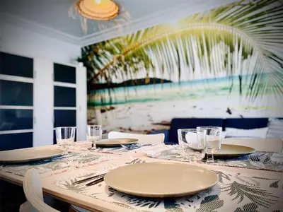 Plan de l'établissement Studio Front de Mer à 10mètres de la plage
