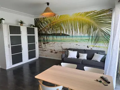 Plan de l'établissement Studio Front de Mer à 10mètres de la plage