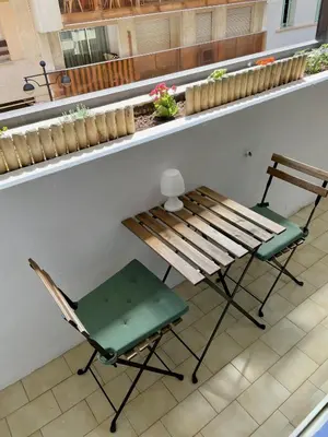 Balcon ou terrasse dans l'établissement Albert 1er · Chic One-Bedroom Apartment with Parking - StayInAntibes