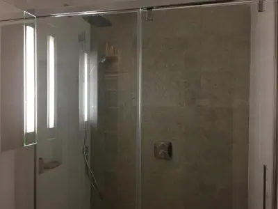 Salle de bains dans l'établissement Parc De La Croisette