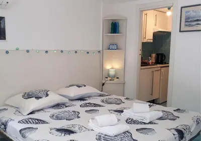 Un ou plusieurs lits dans un hébergement de l'établissement Studio at -La Croisette- Cannes - BEACH GARDEN -