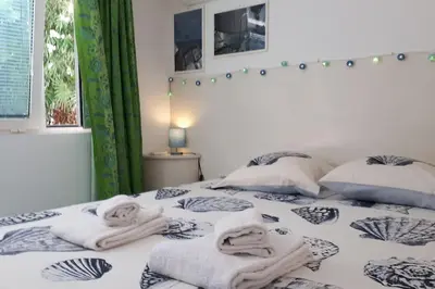 Un ou plusieurs lits dans un hébergement de l'établissement Studio at -La Croisette- Cannes - BEACH GARDEN -
