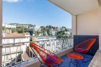 Balcon ou terrasse dans l'établissement Les Légendes YourHostHelper