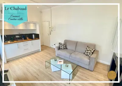 Cuisine ou kitchenette dans l'établissement Le Chabaud SCLS - Clim, Wifi, Hyper centre