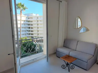 Coin salon dans l'établissement Palais Miramar - Cannes Croisette - Across the Beach - Next to Carlton Hotel