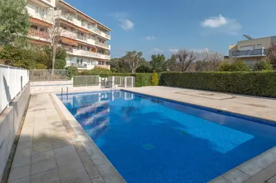 Plan de l'établissement Piscine, Antibes , calme et ensoleillé
