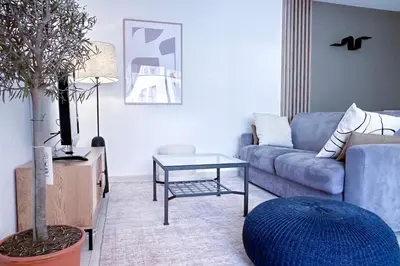 Coin salon dans l'établissement SAINT ROCH 2 - Confortable, Lumineux, Garage, Gare à 300M