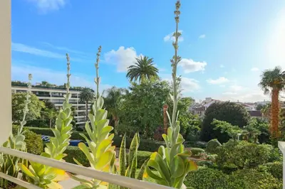 Jardin de l'établissement Beautiful Renovated Studio with AC and TERRACE - Benakey