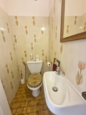 Salle de bains dans l'établissement Juan-Les-Pins centre