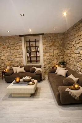 Coin salon dans l'établissement Art Loft # Design - Proche Croisette et Plages - Climatisation