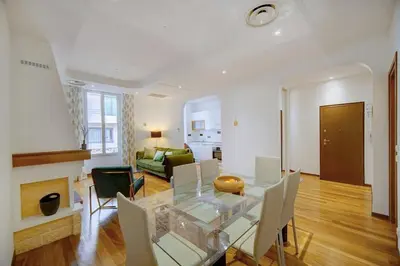 Coin salon dans l'établissement REF 1320 - Cannes Center - Apartment for rent