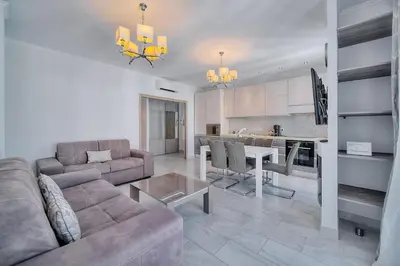 Coin salon dans l'établissement REF 1477 - Apartment for rent