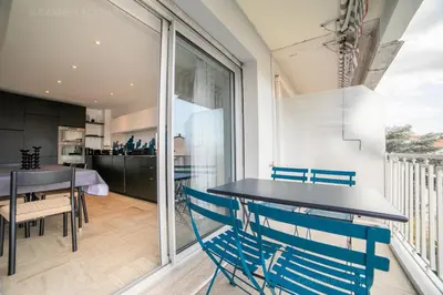 Balcon ou terrasse dans l'établissement Palais Azur