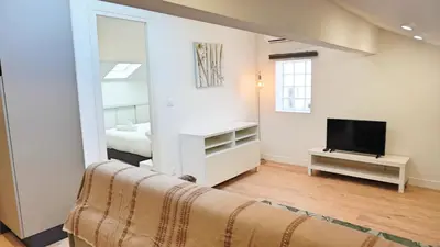 Télévision ou salle de divertissement dans l'établissement Proche Carlton & Croisette, Appartement 401 - Palmazur Vacances