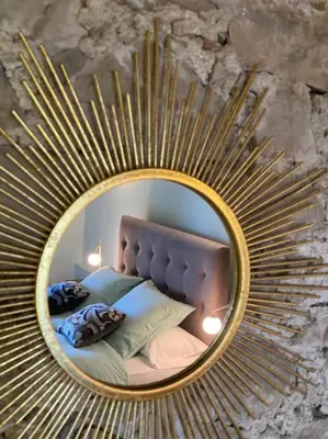 Coin salon dans l'établissement Domaine des Encourdoules villa luxueuse et raffinée sur un hectare face à la mer