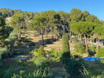 Paysage naturel près de la villa