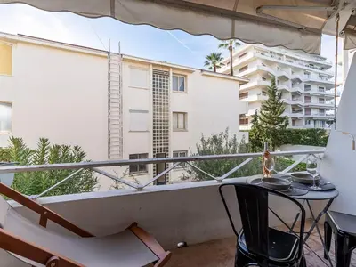 Balcon ou terrasse dans l'établissement Apartment Le Marlyne 2-3 by Interhome