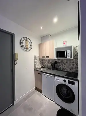 Cuisine ou kitchenette dans l'établissement Luxury Dreams Balneo