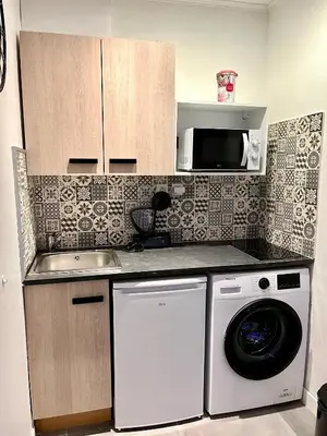 Cuisine ou kitchenette dans l'établissement Luxury Dreams Balneo
