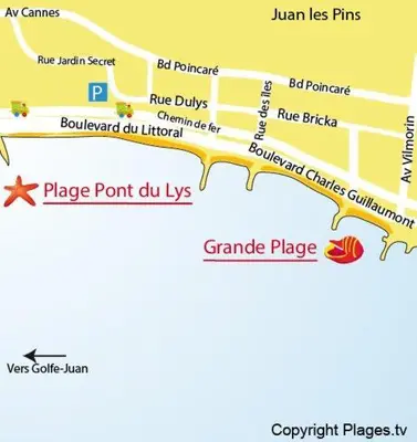 Plan de l'établissement Sea and Sand
