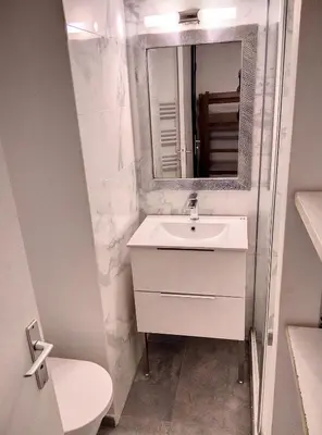 Salle de bains dans l'établissement Résidence Graziella Studio 426