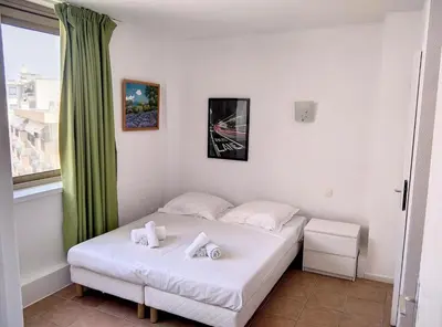 Un ou plusieurs lits dans un hébergement de l'établissement Résidence Graziella Appartement 627