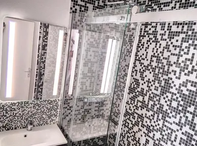 Salle de bains dans l'établissement Résidence Graziella Appartement 522