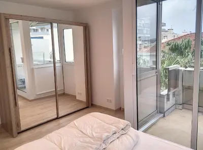Un ou plusieurs lits dans un hébergement de l'établissement Résidence Graziella Appartement 621
