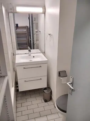 Salle de bains dans l'établissement Résidence Graziella Studio 309