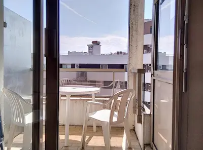 Balcon ou terrasse dans l'établissement Résidence Graziella Studio 503