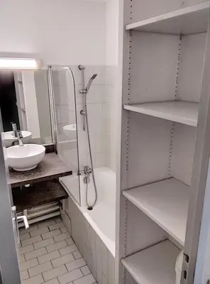 Salle de bains dans l'établissement Résidence Graziella Studio 326