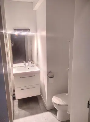 Salle de bains dans l'établissement Résidence Graziella Studio 404