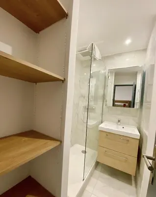 Salle de bains dans l'établissement Résidence Graziella Studio 405