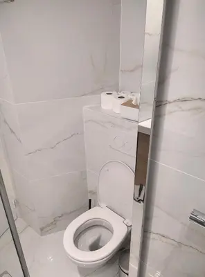 Salle de bains dans l'établissement Résidence Graziella Studio 508