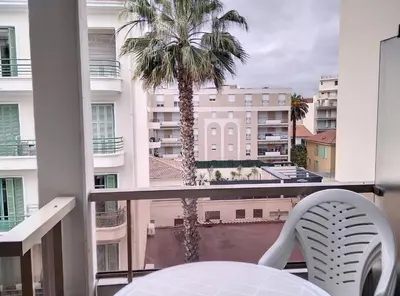 Balcon ou terrasse dans l'établissement Résidence Graziella Studio 402
