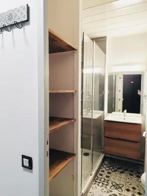 Salle de bains dans l'établissement Résidence Graziella Studio 409
