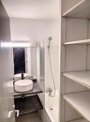 Salle de bains dans l'établissement Résidence Graziella Studio 526