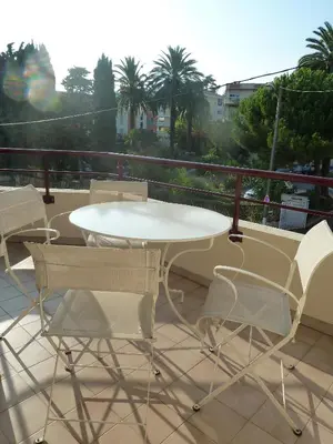 Balcon ou terrasse dans l'établissement VILLAS DES LYS