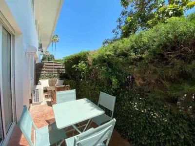 Jardin de l'établissement Le coeur du Cap d'Antibes - Terrasse - Parking - Wifi