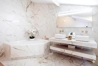 Salle de bains dans l'établissement Candy