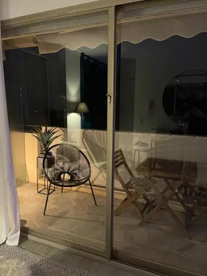 Terrasse ou espace extérieur de l'établissement Cozy studio on the beach
