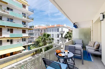 Balcon ou terrasse dans l'établissement Perle Dorée YourHostHelper