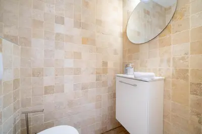 Salle de bains dans l'établissement Hello Côte D'Azur - Spacieux 2pièces à5min de plages