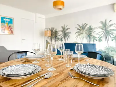 Plan de l'établissement Le CozyCroisette - Centre Cannes - 6 personnes