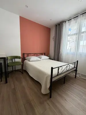 Un ou plusieurs lits dans un hébergement de l'établissement Ciel de Cannes