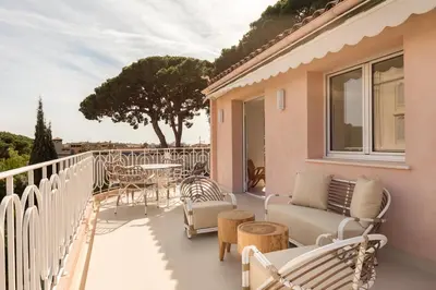 Balcon ou terrasse dans l'établissement Maison Carla Rosa Cannes