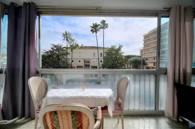 Balcon ou terrasse dans l'établissement Le Jak - 2 Pièces - Loggia - VCA