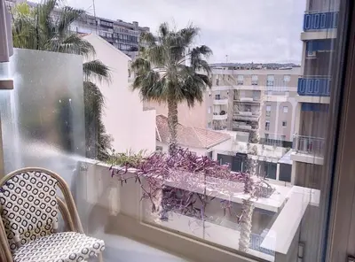 Balcon ou terrasse dans l'établissement Résidence Graziella Studio 511