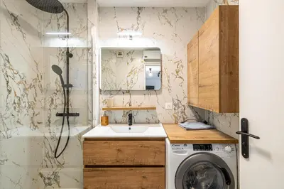 Salle de bains dans l'établissement Montfleury cannes