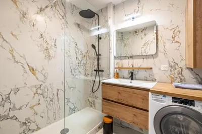 Salle de bains dans l'établissement Montfleury cannes